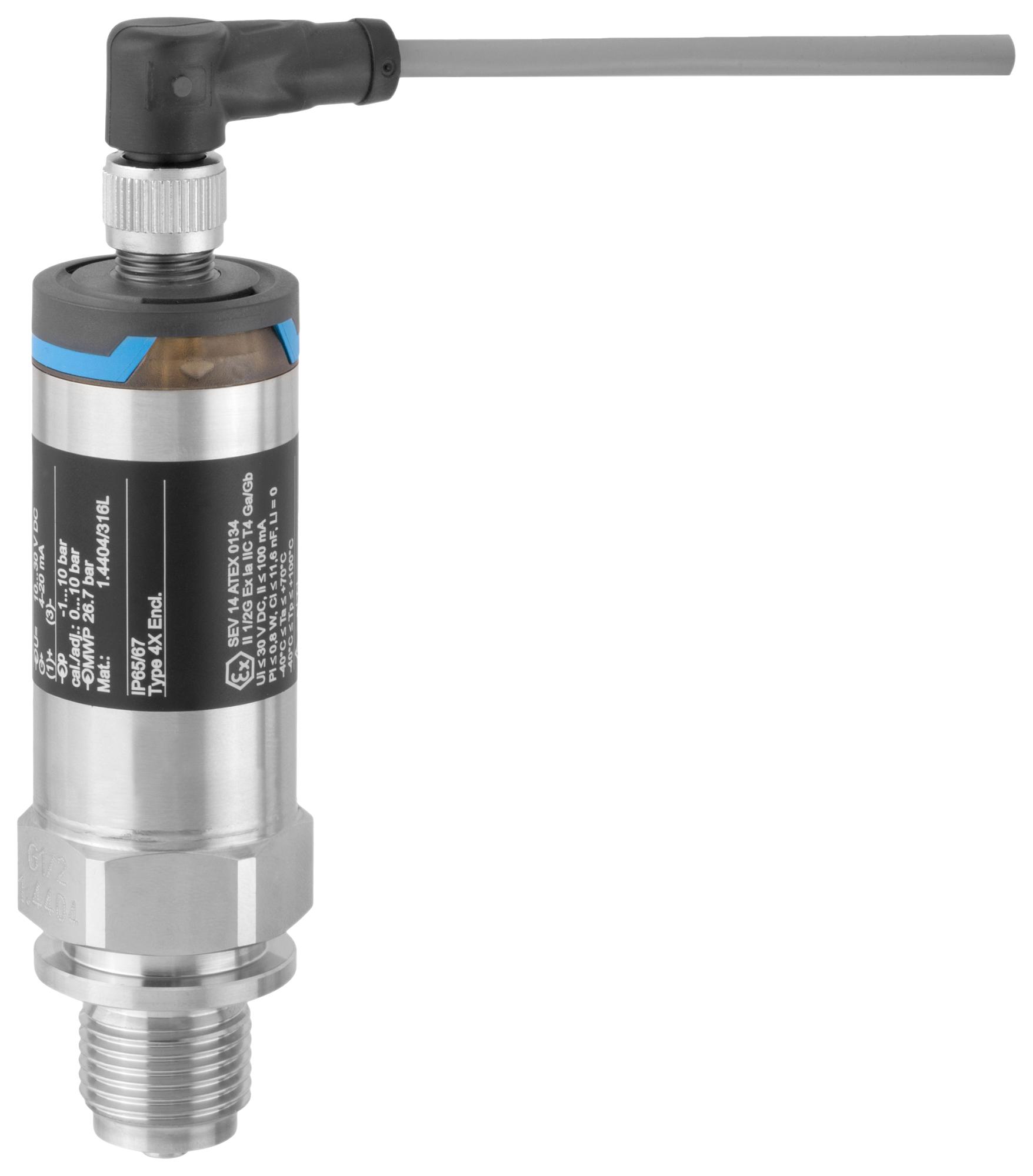 Endress+Hauser Pmp21-Cb1M1Kjvwj Pressure Transmitter, 6000Psi, 1/2mnpt