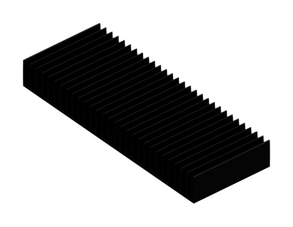 Fischer Elektronik Sk 42/75 Sa Heat Sink, 75mm, 0.7 - 1.65 Â°C/w