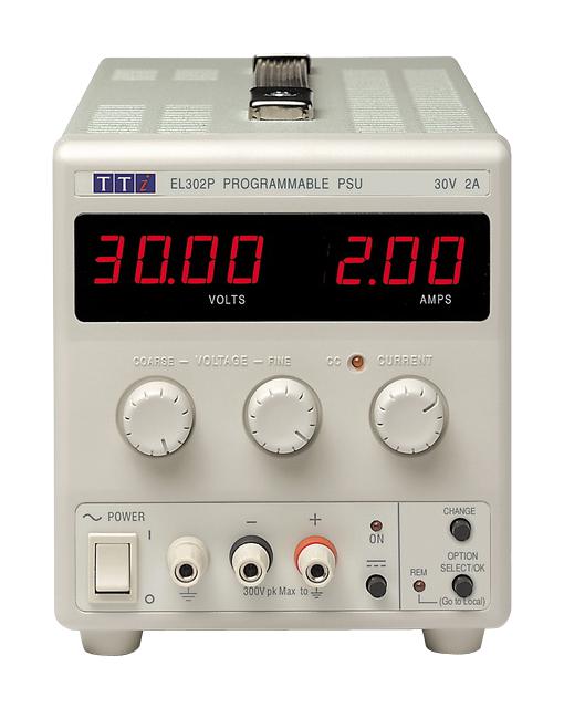 Aim-Tti Instruments El302P Power Supply, 1Ch, 30V, 2A, Programmable