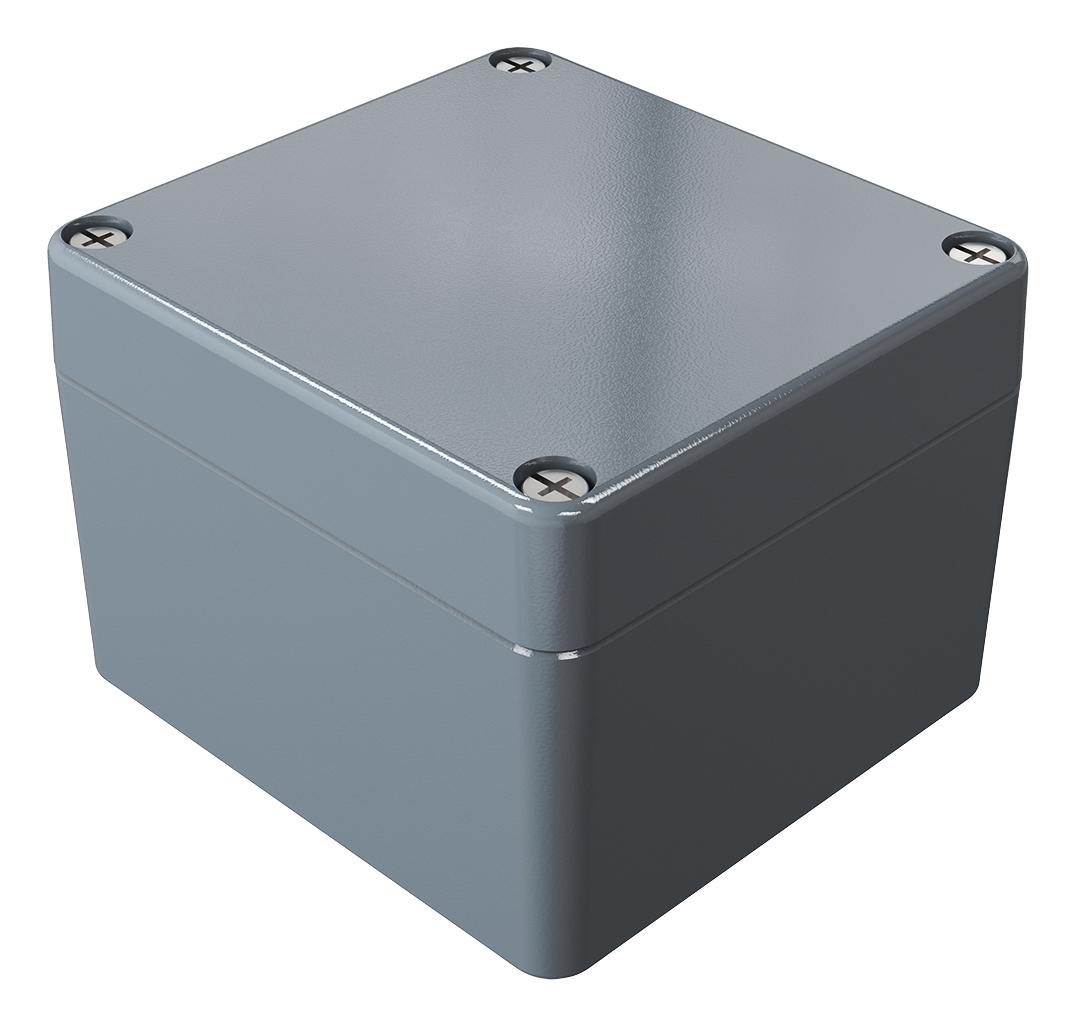 Rose 1080806 Enclosure, Aluminium, 80X75X57mm