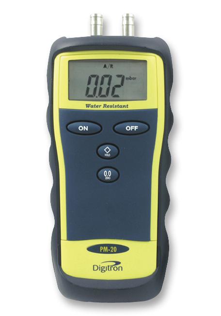 Digitron Pm20 Manometer, 0-130Mbar, Diff