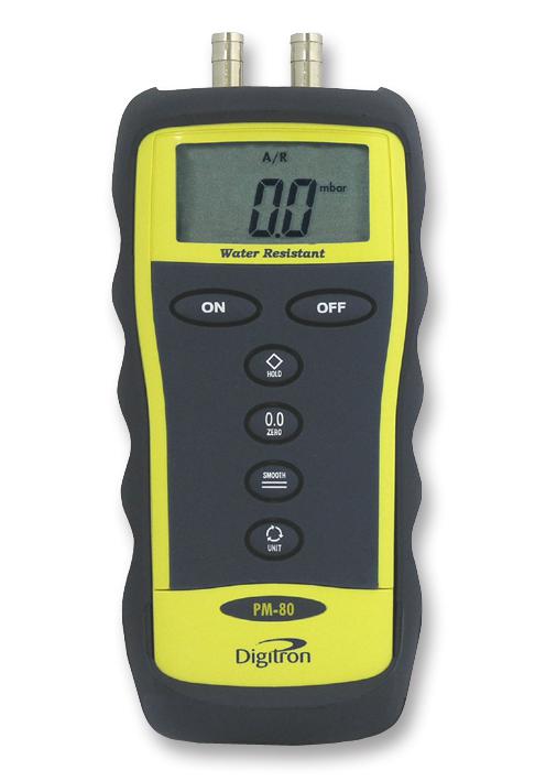 Digitron Pm80 Manometer, 0-130Mbar, Diff