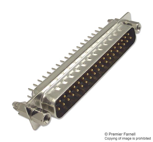 Amp Connectors / Te Connectivity 3-1634221-2 Plug, D, Pcb, Screwlock, 37Way