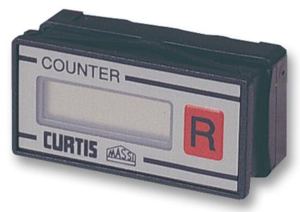 Curtis Instruments 210-1M073-001A (K01)  12/48Vdc Counter, Totaliser