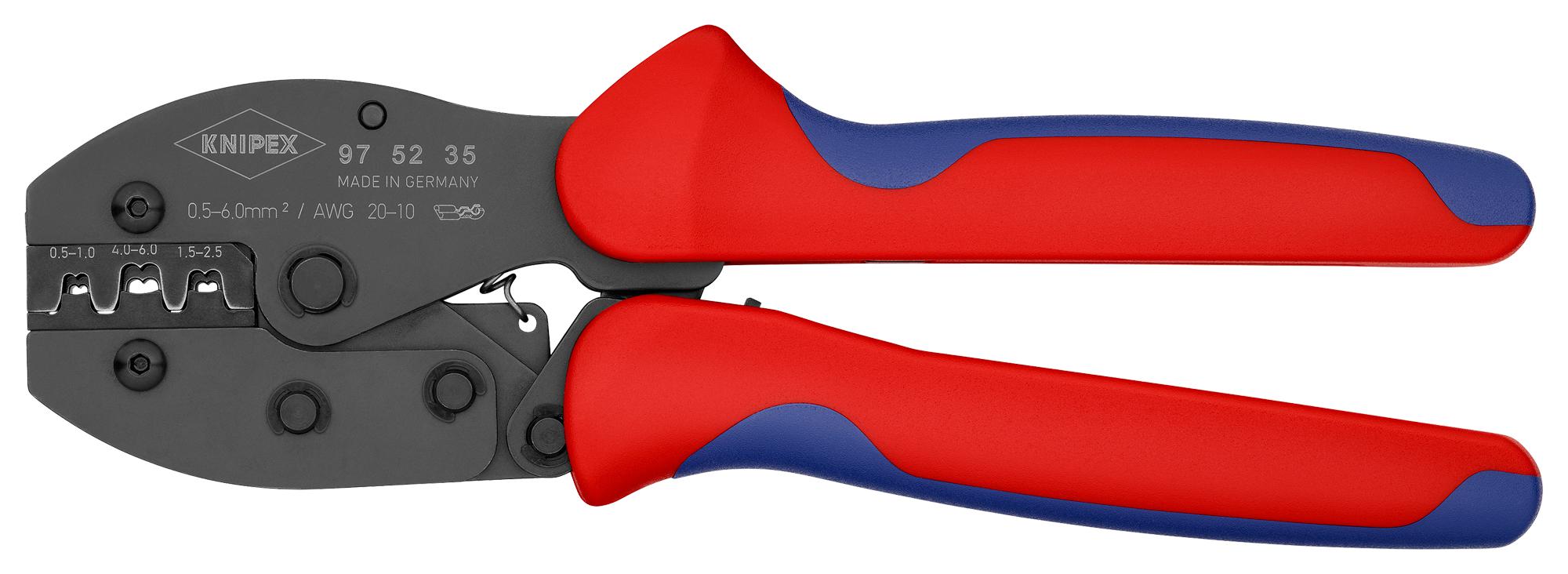 Knipex 97 52 35 Crimp Plier, 10-20Awg