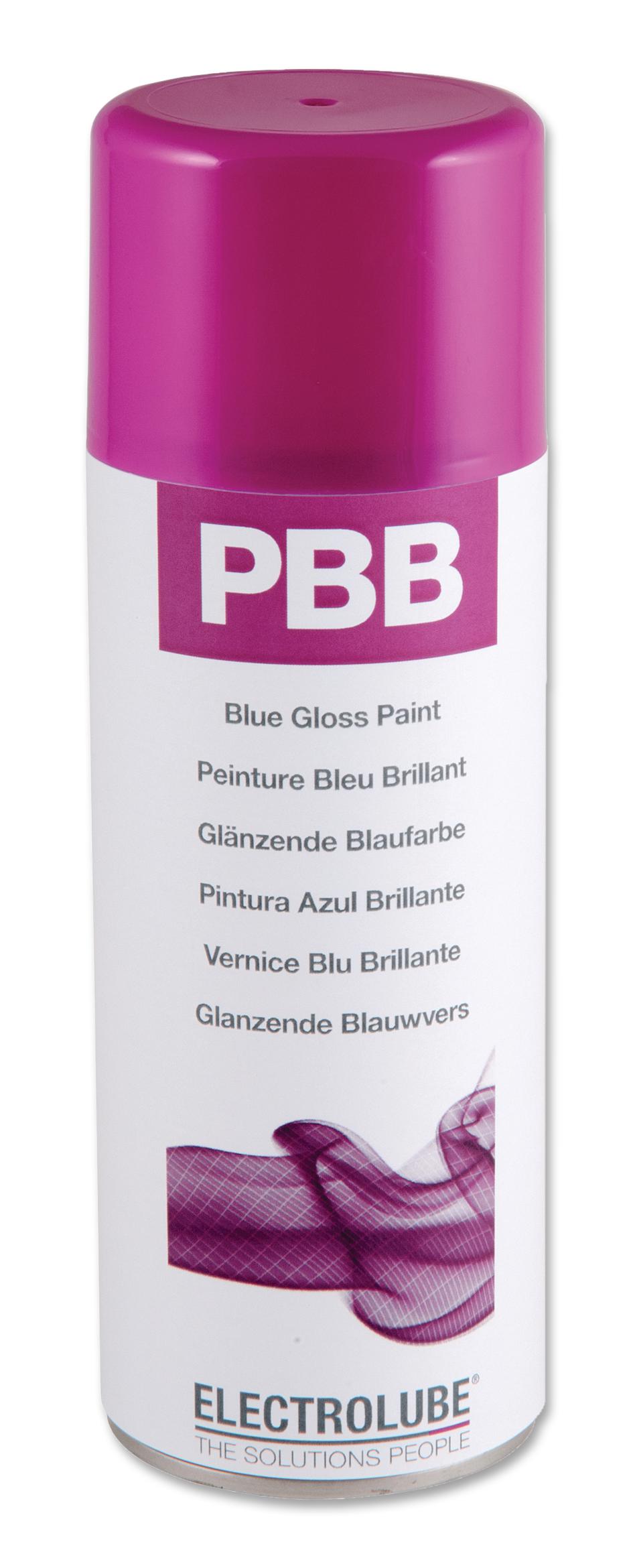 Electrolube Epbb400 Paint, Blue Gloss, 400Ml