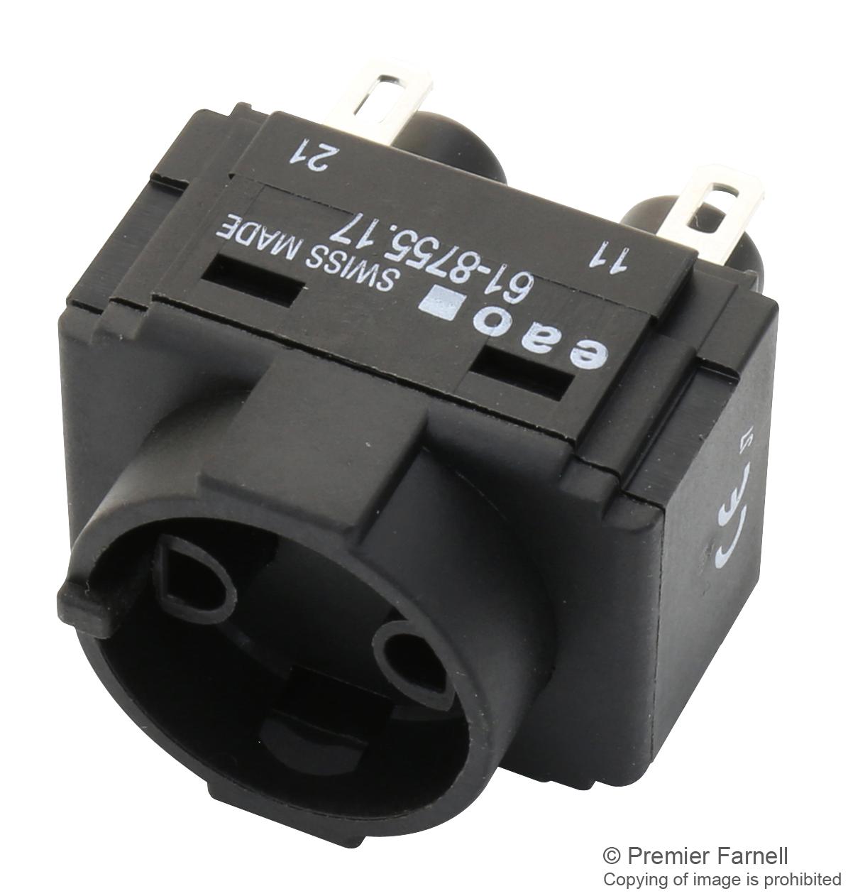 EAO 61-8755.17 Contact Block, 2Nc