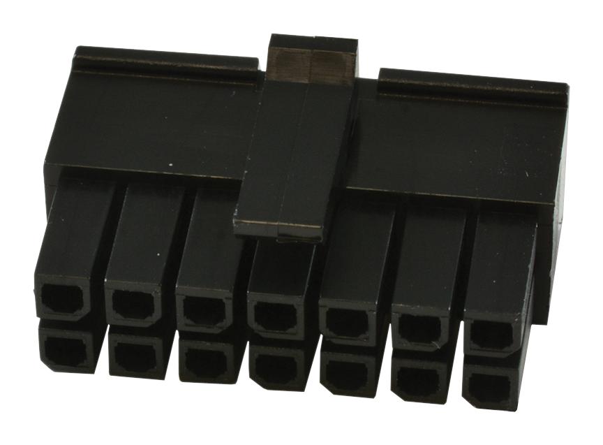 Molex/partner Stock 43025-1400 Connector Housing, Rcpt, 14Pos, 3mm