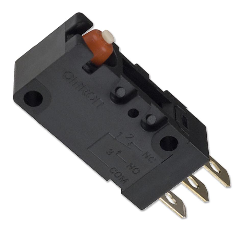 Omron Electronic Components D2Vw-5-1 Microswitch, V3, Plunger