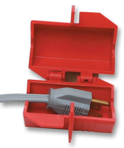 Brady 65674 Lockout, Plug, Electrical, Small