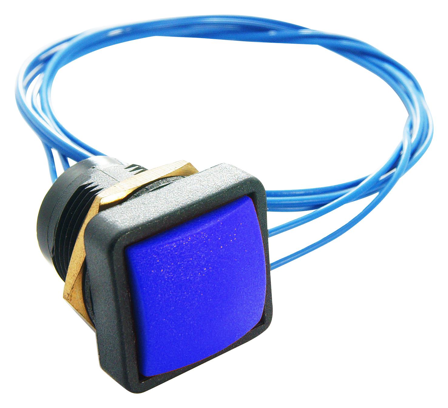 Itw Switches 49-59216 Switch, Square, Blue