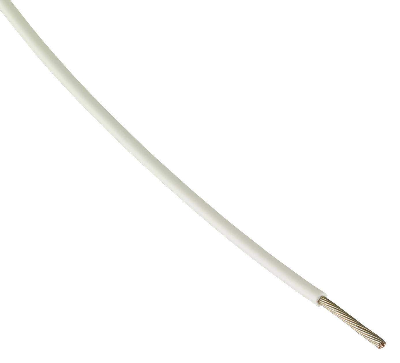 Raychem / Te Connectivity Fldwc0311-1.00-9 Wire, White, 1mm, 100M