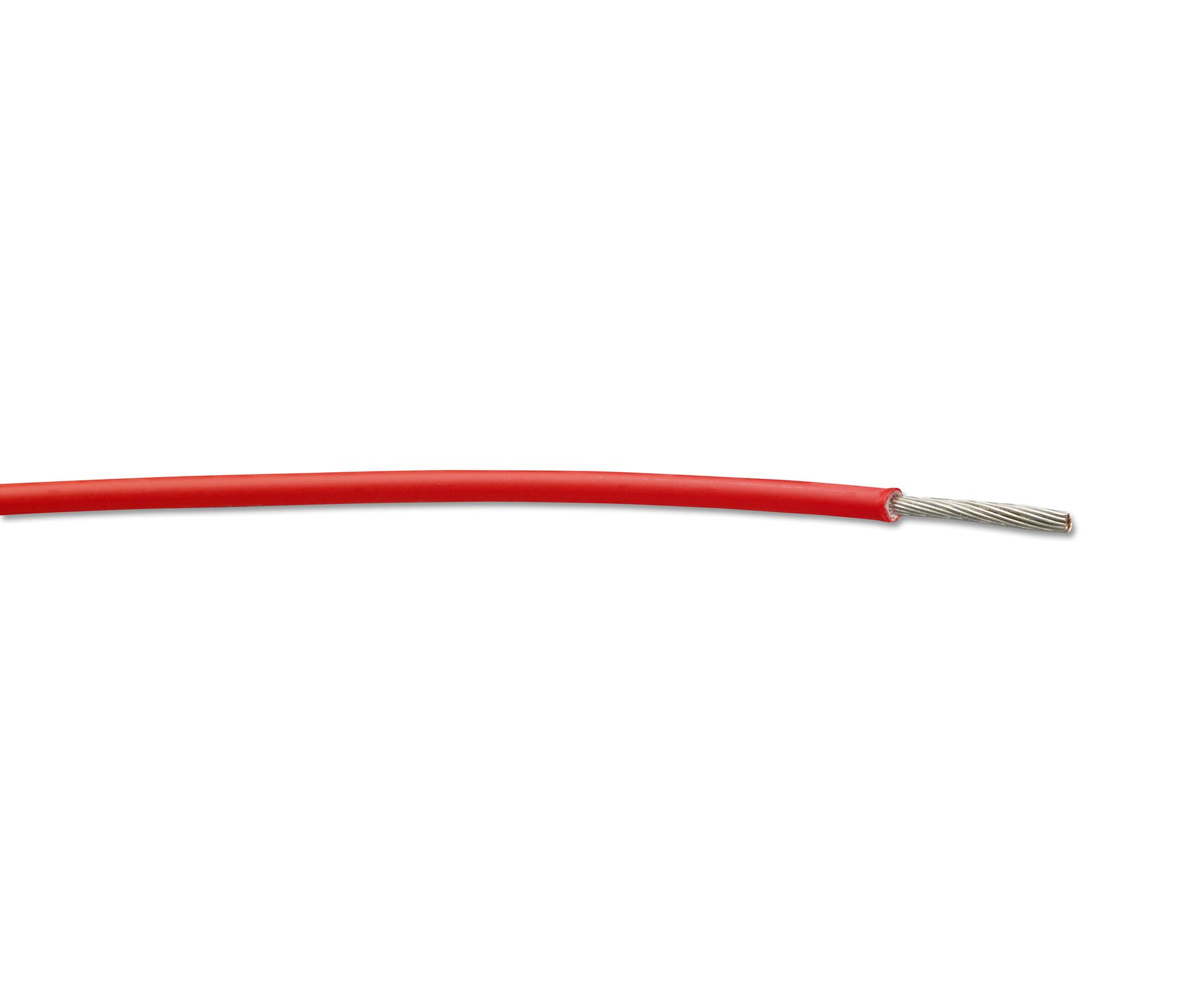 Raychem / Te Connectivity Fldwc0311-0.75-2 Wire, Red, 0.75mm, 100M