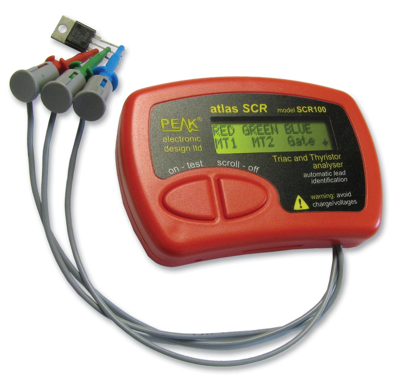 Peak Scr100 Component Analyser