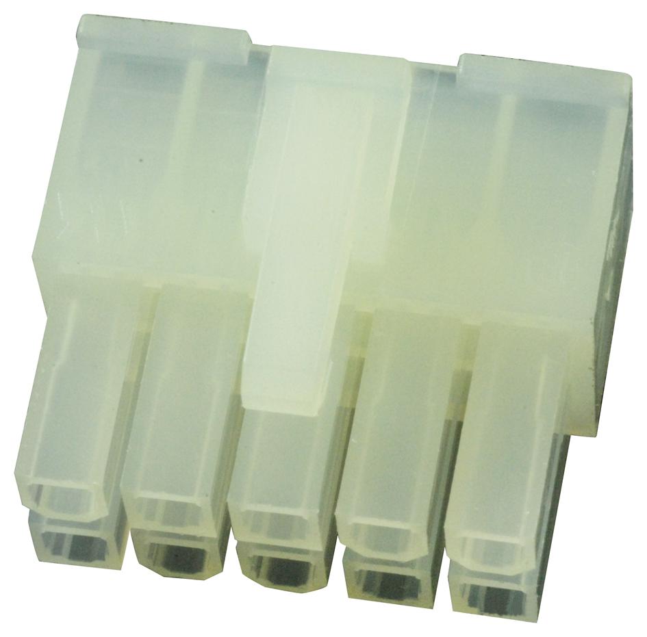 Amp Connectors / Te Connectivity 1-794954-0 Housing, Receptacle, 2 Row, 10Way, Nylon