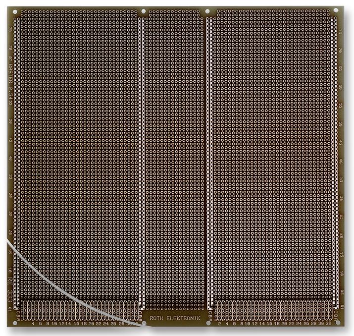 Roth Elektronik Re333-Lf Pcb, System Multibus Ii, Dbl Size