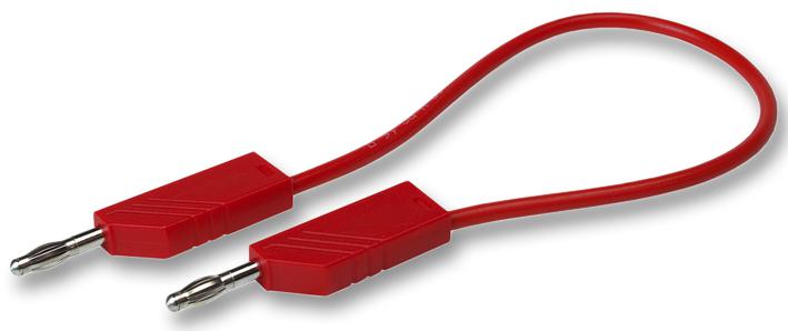 Hirschmann Test And Measurement 934093101 Test Lead, Red, 1.5M, 60V, 16A