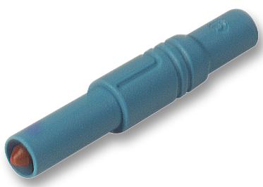 Hirschmann Test And Measurement 934097102 Safety Plug, 4mm, Blue, Mln