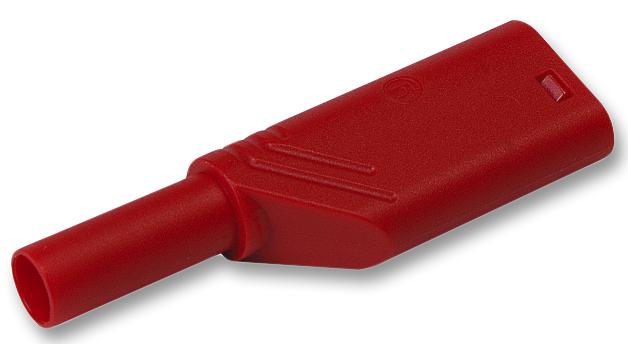 Hirschmann Test And Measurement 934099101 Safety, Plug, 4mm, Red, Mln