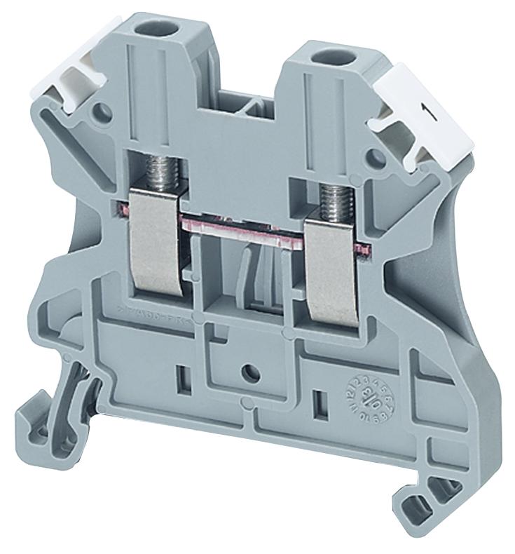 Phoenix Contact 3044131 Terminal Block, Din Rail, 2Pos, 12Awg