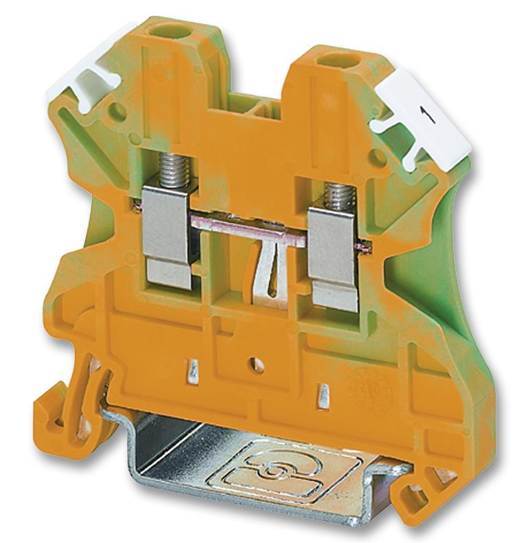 Phoenix Contact 3044092 Terminal Block, Din Rail, 2Pos, 12Awg