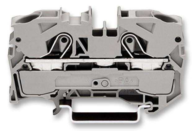 WAGO 2010-1201 Terminal Block, Din Rail, 2Pos, 12Awg