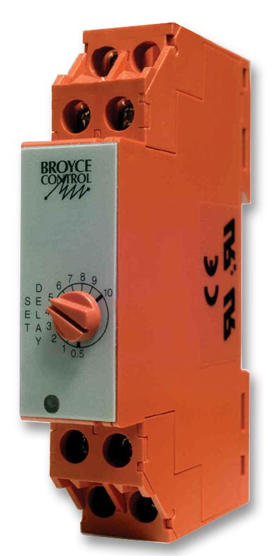 Broyce Control M1Edf24/230V 60Secs Relay, True Delay Off