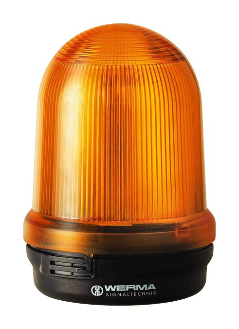 WERMA 828.300.55 Beacon, Flashing, 24Vdc, Yel