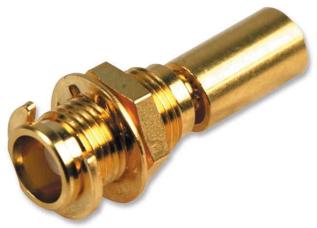 Huber+Suhner 24mcx-50-2-3/111ne Rf Coaxial, Mcx, Straight Jack, 50Ohm