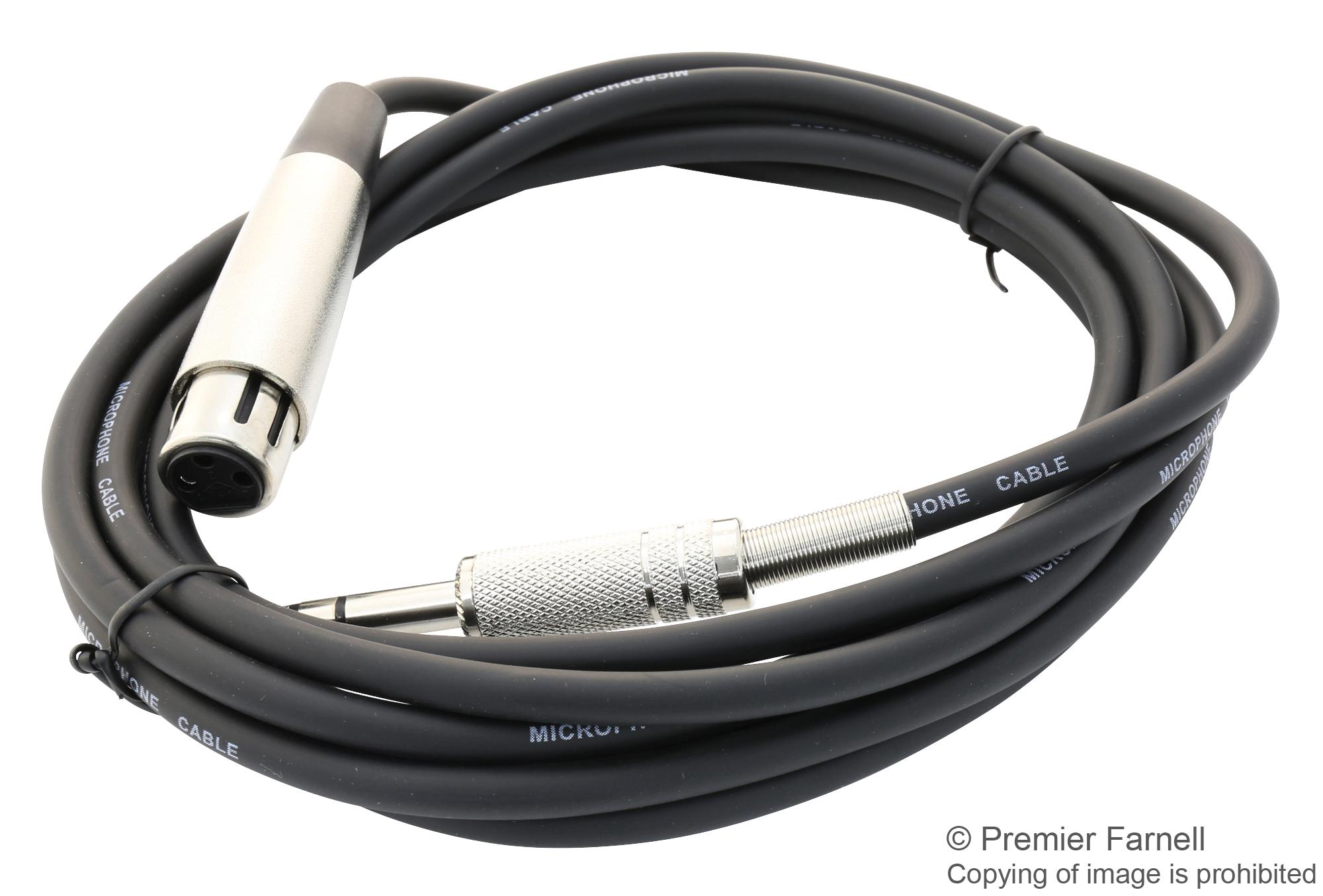 Pro Signal Svc682-3M Cable, Xlr 3P Plug-6.35mm Stereo Plug,3M