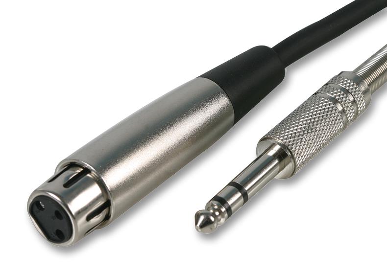 Pro Signal Svc683-3M Cable, Xlr 3P Sock-6.35mm Stereo Plug,3M