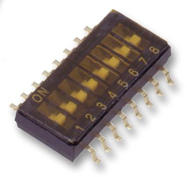 Omron Electronic Components A6H-0102 Switch, Dip, 1/2 Pitch, Smd, 10 Way