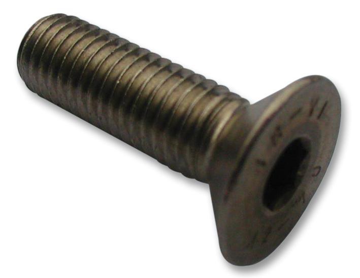 TR Fastenings M312 Kha2Mcs50- Screw Socket, Csk, S/s, A2, M3X12