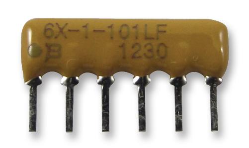 Bourns 4606X-101-331Lf Resistor N/w, 5Res, 330 Ohm, 2%, Th