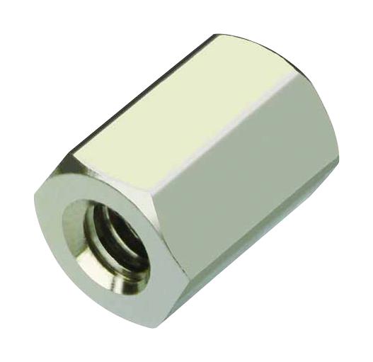 Harwin R40-1001202 Standoff, Hex Female, Brass, M4, 12mm