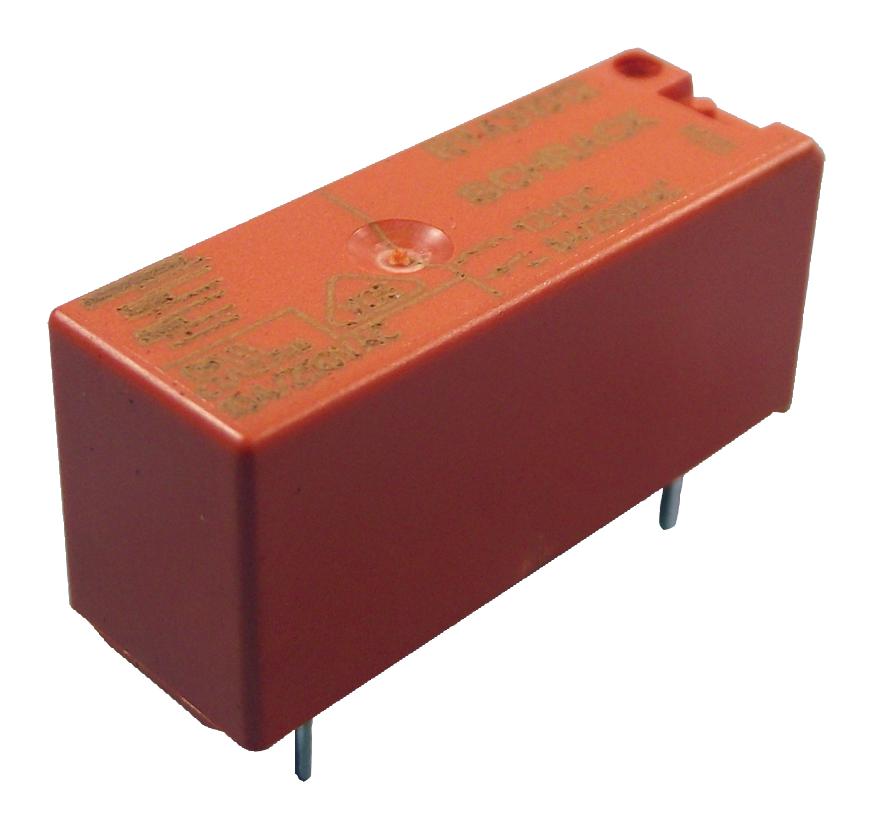 Schrack / Te Connectivity 2-1393224-8 Power Relay, Spst-Nc, 8A, 250Vac, Th