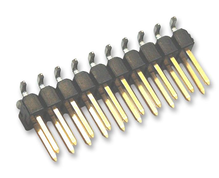 Amp Connectors / Te Connectivity 1-1241050-0 Connector, Header, 20Pos, 2Row, 2.54mm