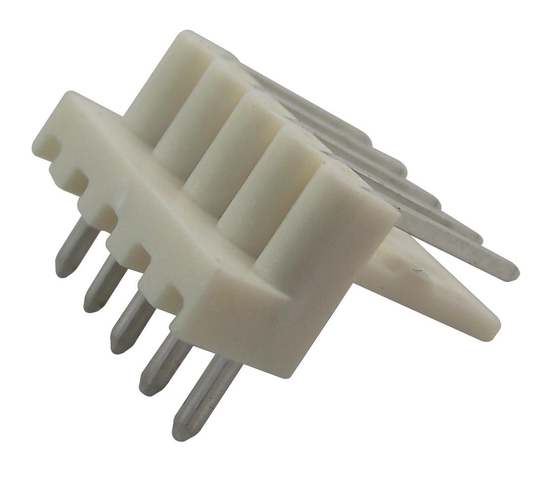 Molex 22-05-1052 Connector, R/a Header, 5Pos, 1Row, 2.5mm