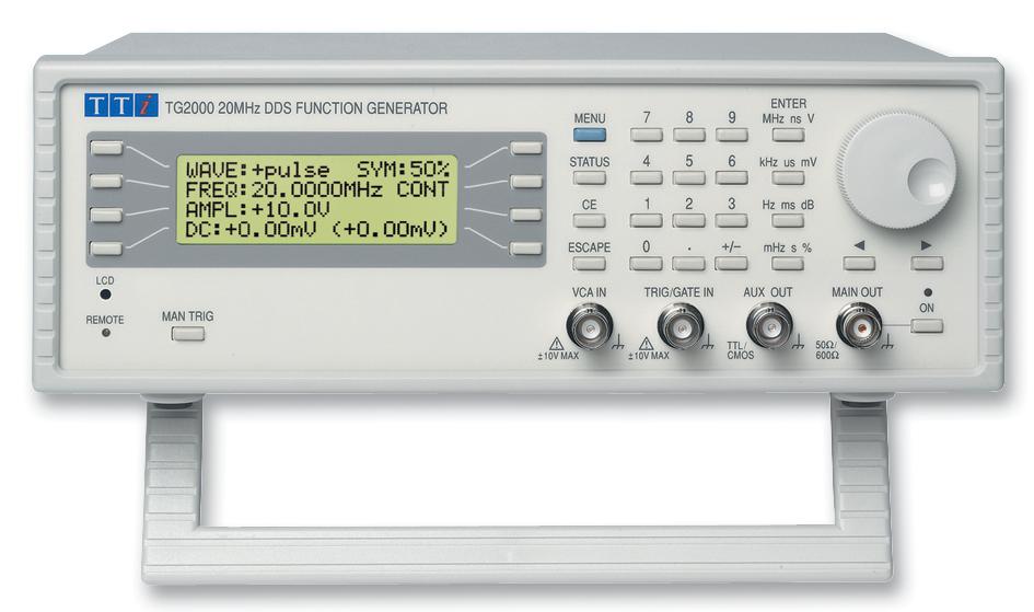 Aim-Tti Instruments Tg1000 Function Generator, 1Ch, Dds, 10Mhz