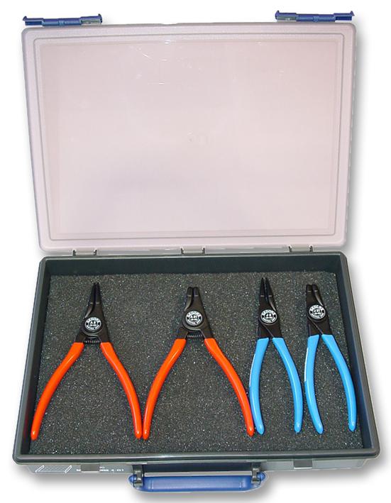 Gedore Rzb 1-11 Circlip Plier Set, 4Pc