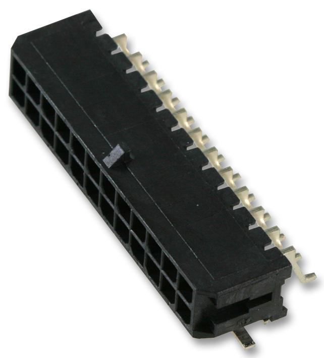 Molex 43045-2209 Connector, R/a Header, 22Pos, 2Row, 3mm