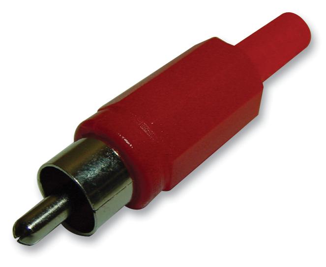 Multicomp Pro Mp010852 Rca Connector, Plug, 1Pos, 9mm, Red