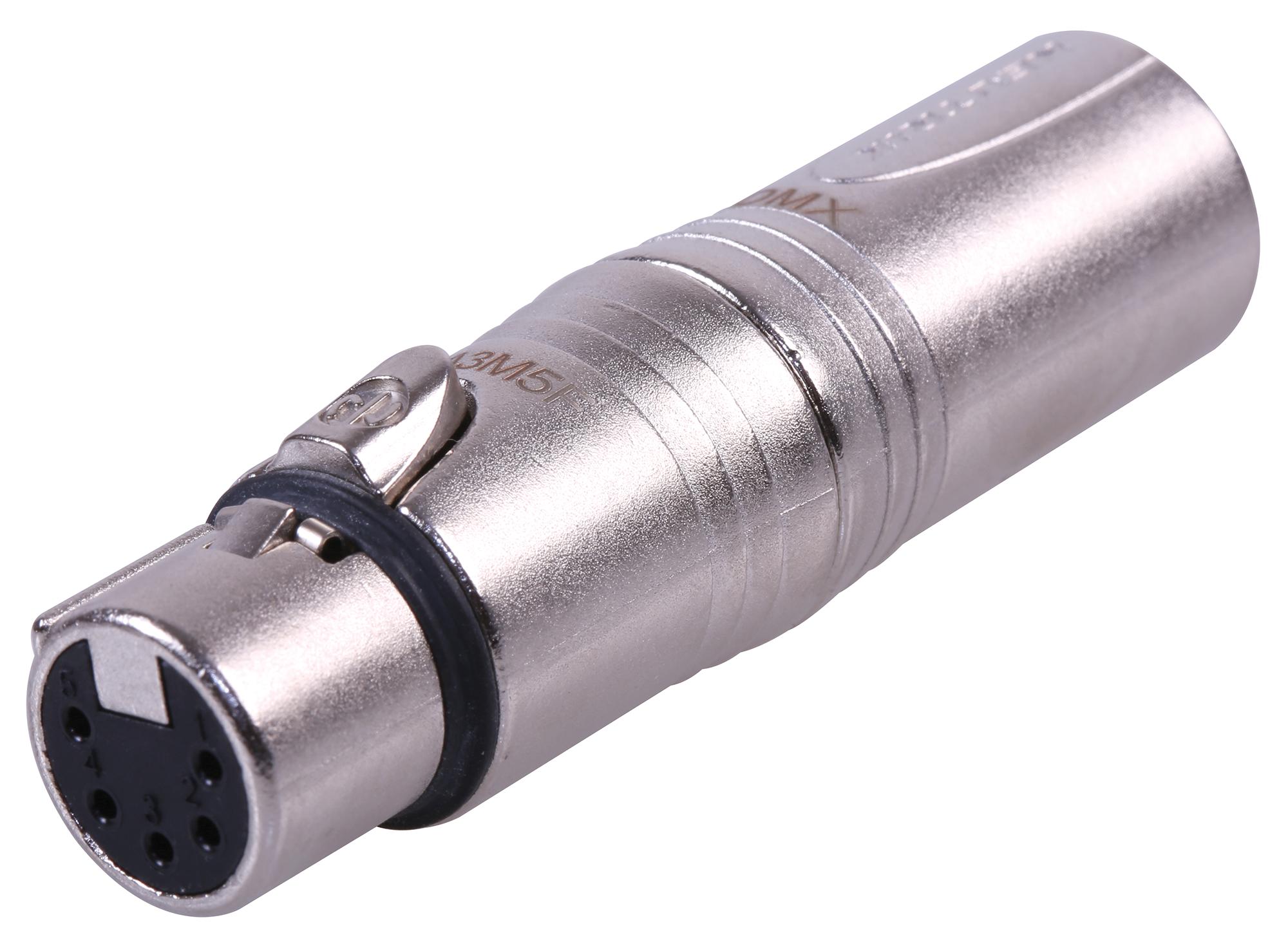 Neutrik Na3M5F Adaptor, Xlr Plug To Xlr Rcpt