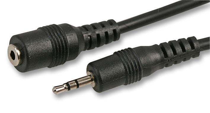 Pro Signal Psg00040 2.5mm Socket To Plug - Stereo/2M