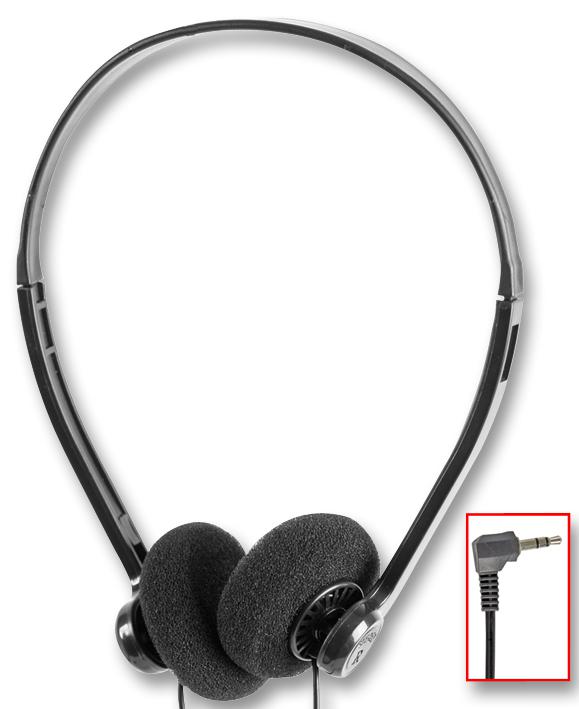 Pro Signal Psg03468 Headphones, Stereo, 1.2M Lead