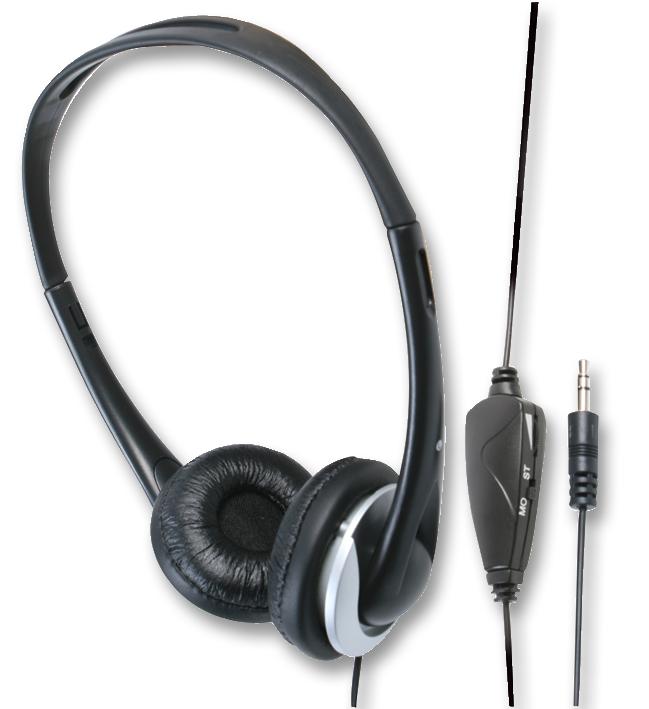 Pro Signal Psg03400 Headphones, Stereo, + Vol, 6M