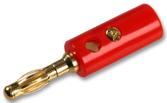 Multicomp Pro Pe000038 Straight 4mm Banana Plug, Red, Cable