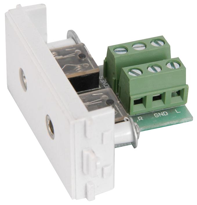 Corsel Av22075. Module, 2X 3,5mm Jack