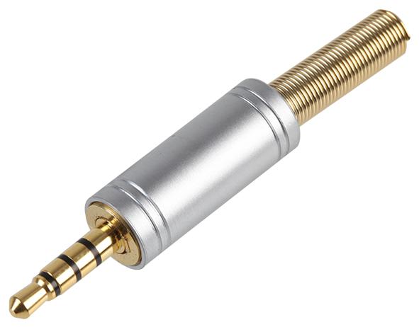 Multicomp Pro Ps000132 Phone Audio Connector, Plug, 4P, 3.5mm, Cable