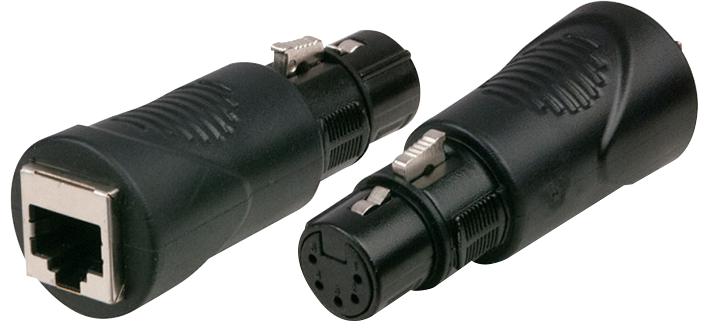 Dap Audio Fla41 Adaptor,xlr Female 5 Pole To Rj45 Female